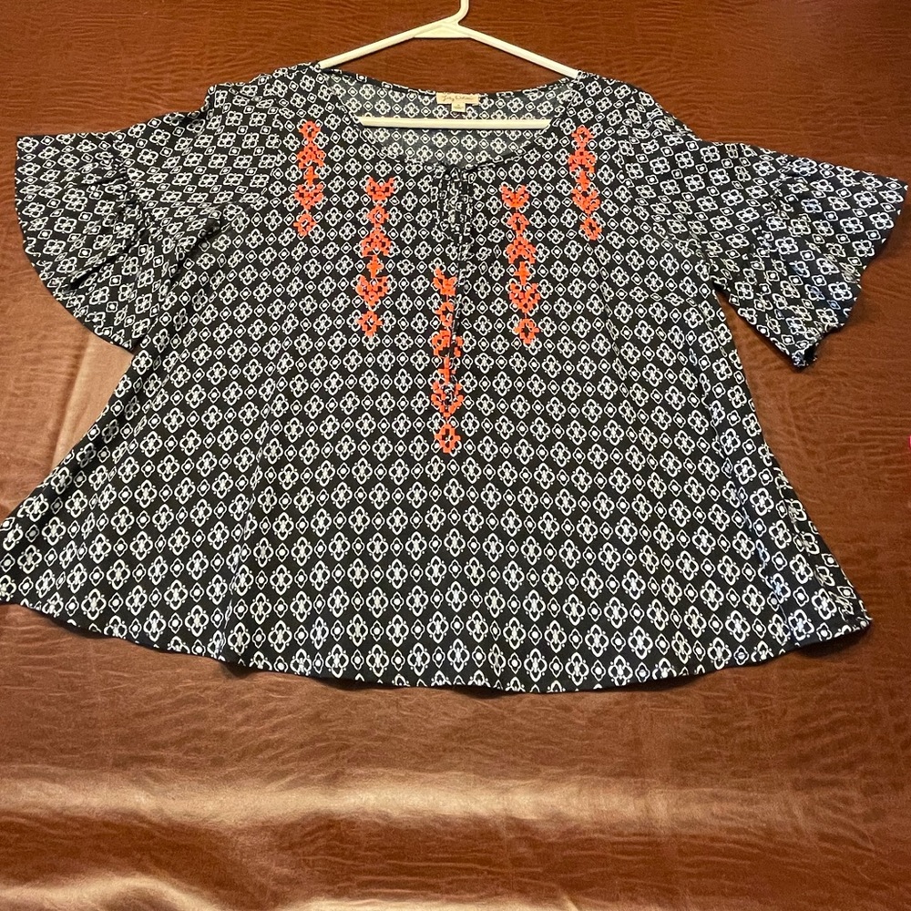 Cropped blouse